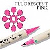 טוש לבד וורוד זוהר ZIG FABRICOLOR TWIN FLUORESCENT PINK 003