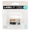 סלילי טייפ גוונים ניטרלים להכנת תויות-WE R ALBEL IT