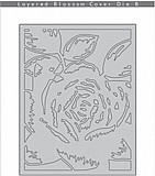 תבנית חיתוך רקע פורח ALTENEW LAYERED FLORAL COVER DIE B תבנית חיתוך רקע פורח ALTENEW LAYERED FLORAL COVER DIE B