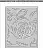 תבנית חיתוך רקע פורח ALTENEW LAYERED FLORAL COVER DIE B