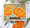 סט משולב ת.חיתוך וחותמות אדמונית -ALTENEW BUILD A FLOWER PEONY