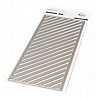 תבנית חיתוך מלבן עם קווי אלכסון- PINK FRESH SLIM DIAGONAL STRIPES