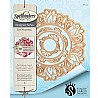 סט תבניות חיתוך -SPELLBINDERS FLORAL MEDALLION