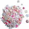 קופסת אלמנטים לשייקר - DRESS MY CRAFT PINK PASTEL